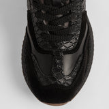 Women’s leather casual boots with insulation