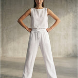 Women's muslin trousers