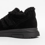 Women’s leather casual boots with insulation