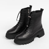 Women's leather ankle boots