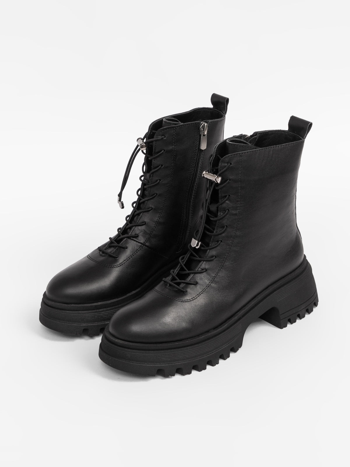 Women's leather ankle boots