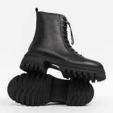 Women's leather ankle boots