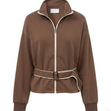 Women’s zip-up jumper