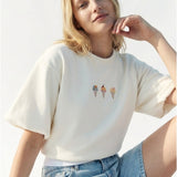 Women's short-sleeved shirt