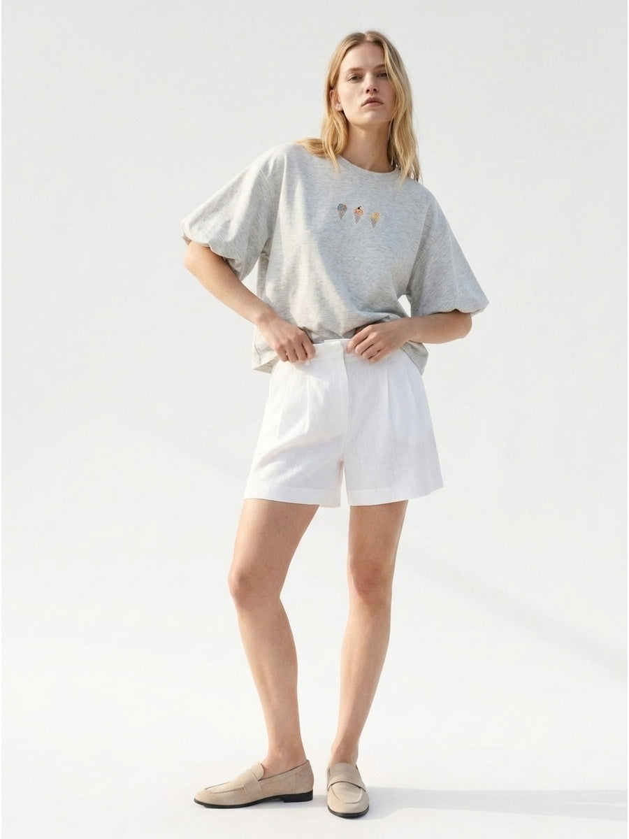 Women's short-sleeved shirt