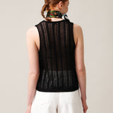 Women's knitted waistcoat