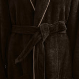 Rinkinys: chalatas ir didelis veliūrinis rankšluostis – 90 x 170 cm