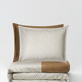 Rinkinys: satino patalynės komplektas 160x200 cm ir satino paklodė su guma, 160x200 cm