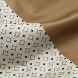 Rinkinys: satino patalynės komplektas 160x200 cm ir satino paklodė su guma, 160x200 cm