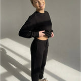 Women's jumper and trousers, Heavy Cotton