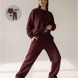 Women's jumper and trousers, Heavy Cotton