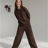 Women's jumper and trousers, Heavy Cotton