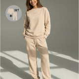 Women's jumper and trousers, Heavy Cotton