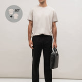 Men's short-sleeved T-shirt, 2 pcs.