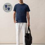 Men's short-sleeved T-shirt, 2 pcs.