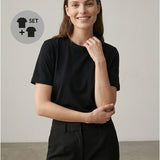 Women's short-sleeved T-shirt, 2 pcs.