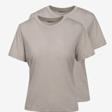 Women's short-sleeved T-shirt, 2 pcs.