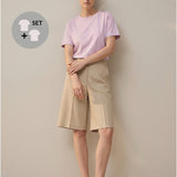 Women's short-sleeved T-shirt, 2 pcs.