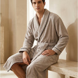 Bathrobe and terry towel, 90x170 cm