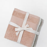 Set: cotton towels (2 VNT, 70x140 cm) cotton towels MIX (4 VNT, 30 x 50 cm)