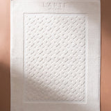 Set: cotton towels (3 VNT, 30x50, 50x90, 70x140) and cotton bath mat