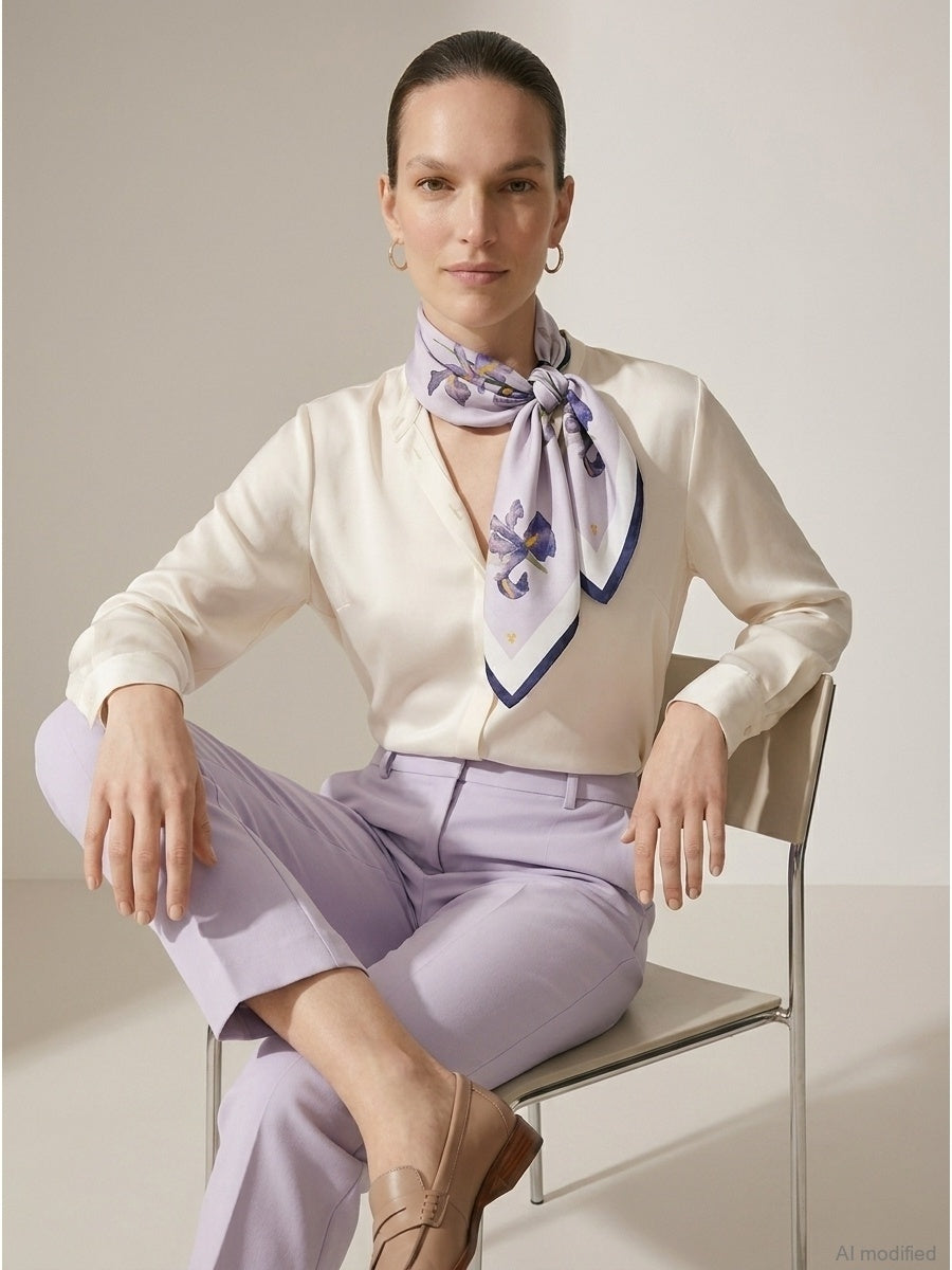 Women's silk scarf
