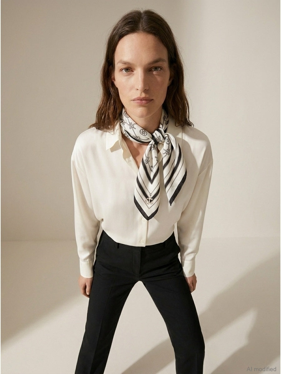 Women's silk scarf