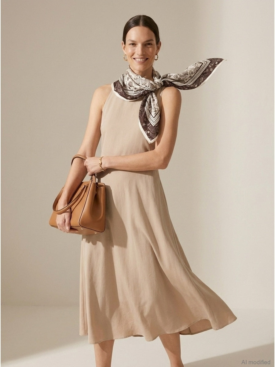 Women's silk scarf