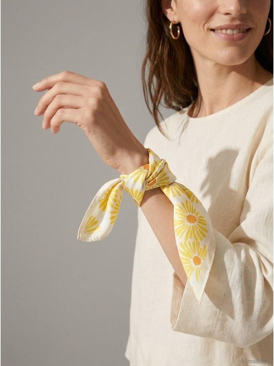 Women's silk scarf