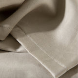 Satin sheet with elastic, 140x200 cm