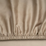 Satin sheet with elastic, 200x220 cm