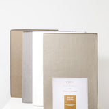 Satin sheet with elastic, 200x220 cm