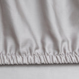 Satin sheet with elastic, 100x200 cm