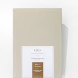 Satin sheet with elastic, 160x200 cm
