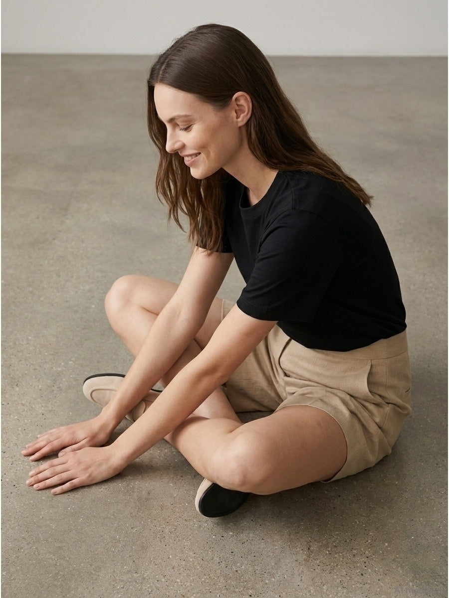 Women's short-sleeved shirt
