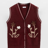 Women's waistcoat with fleece