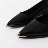 Women's leather shoes