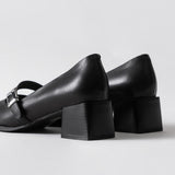 Women's leather shoes