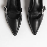 Women's leather shoes