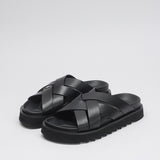 Women's leather sandals