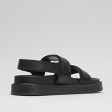 Women's leather sandals