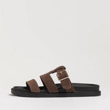 Women's leather sandals