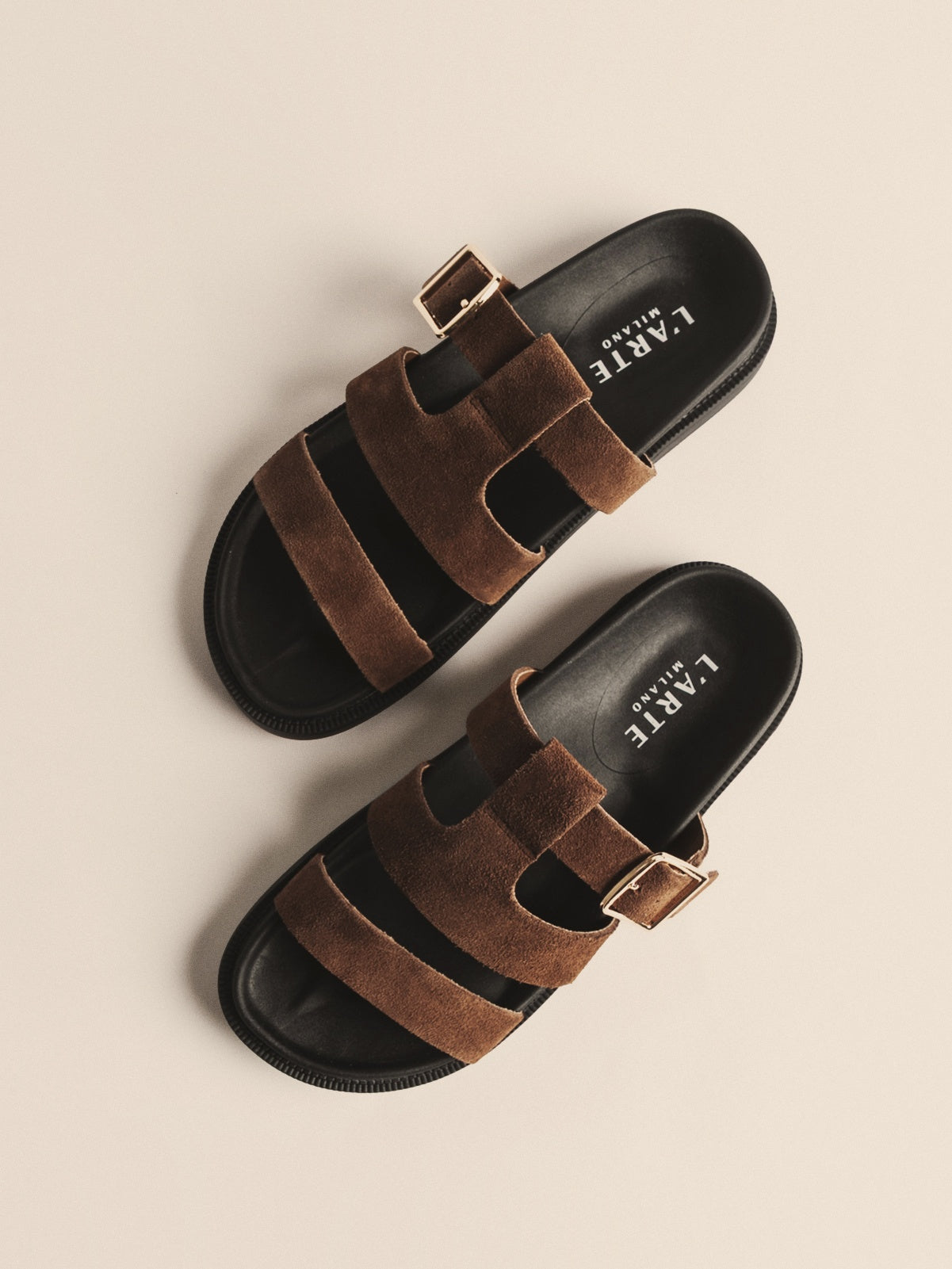 Women's leather sandals