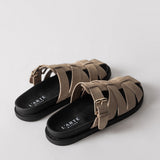 Women's leather sandals
