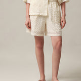 Women's embroidered shorts