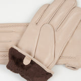 Women's leather gloves