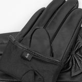 Women's leather gloves