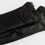 Women's leather gloves