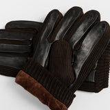 Men's leather gloves