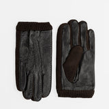 Men's leather gloves